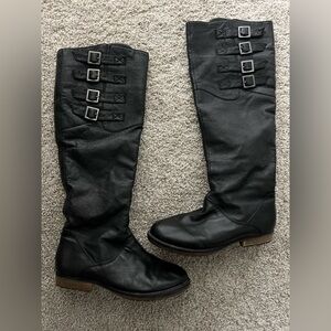 Steve Madden Miidori Leather Boots
